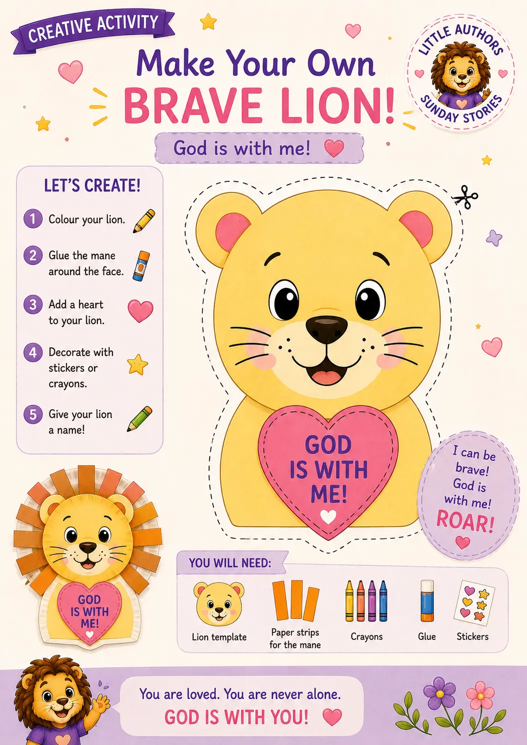 Make Your Own Brave Lion