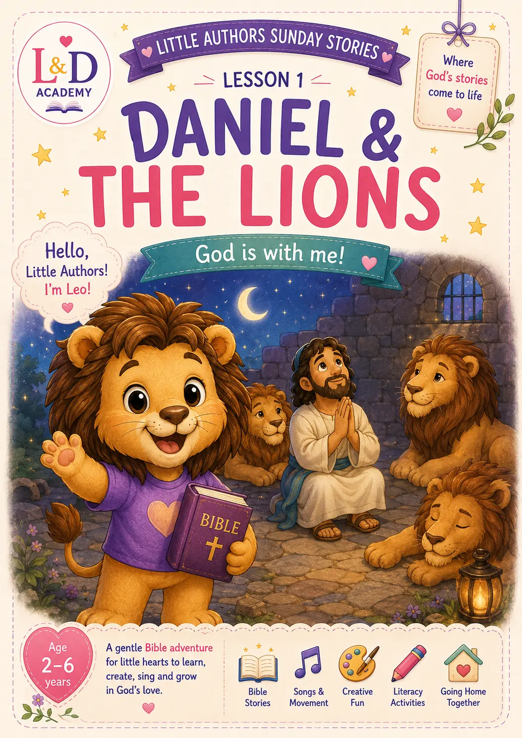 Daniel & the Lions cover